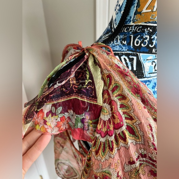 NWT Etro Boho Blouse paisley size 42 - Picture 5 of 11